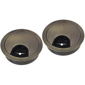 Resim Suntek 2 Adet 60mm Bilgisayar Masası Masa Grommet Kablo 