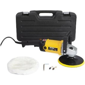 Resim Staxx 6 Kademe 2600 W 180 MM Devir Ayarlı Pasta Cila Polisaj Makinesi 