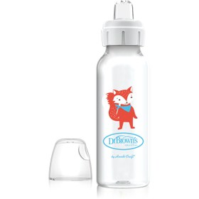 Resim 250 ml PP Dar Ağız + Sippy Biberon Bardak, Tilki, Tekli Paket 