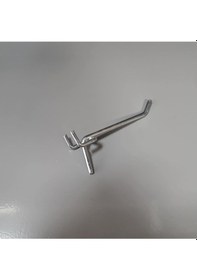 Resim 20 Adet Delikli Perde Fon Kancası Pano Kancası Askı Kancası 10x4 