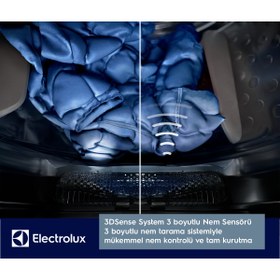 Resim Electrolux EW8D394MT 800 Serisi UltraCare Steam 3DSense 9 kg A+++ Buharlı Inverter Kurutma Makinesi 