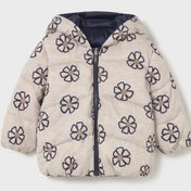 Resim Mayoral Kız Bebek Çift Taraflı Mont Gri 