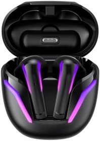 Resim Havit TW970 TWS RGB Gaming Bluetooth Kulaklık - 2.4GHz ve Bluetooth Modu (Siyah) 