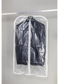 Resim 3 Adet 1.sınıf Takım Elbise Kılıfı Elbise Koruyucu Kılıf 70 Mikran Şefaf 