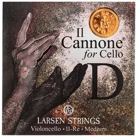 Resim Larsen 639512 Cannone Warm Broad Çello Re (D) Teli | Dolgun ve Rezonanslı Ses Karakteri Çellonun Doğal Tınısını Zenginleştiren Tasarım 