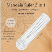 Resim 3'lü Set 3'ü 1 Arada Pergel + Açıölçer + Cetvel, Nokta Aleti, Sanat Şablonu, Çok Amaçlı Boyama Aracı, Çizim Araçları,Sanat Malzemeleri,Kompakt Tasarım,Pürüzsüz Kenarlar,Duvar Şablon Seti,Sanatçılar,Mimarlar 