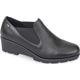 Resim Nero Oxford Klasik Kadın Vs10401 Valleverde Calz.donna Scarpa Nappa Nera siyah Siyah 
