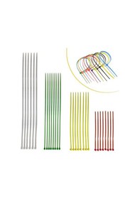 Resim Buradabuldun 30 Parça Plastik Kablo Kelepçe Seti Kablo Düzenleyici Bağlama Bantları 
