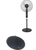 Resim SÜPÜRGE ATÖLYESİ Rowell Rw-13200 Vantilatör Ayak Standı (SİYAH) 