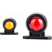 Resim Takoz Lamba Mini (Beyaz-Kirmizi)Ledli 504631776 