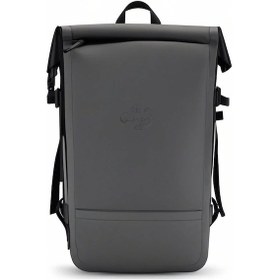 Resim Teltree Motor Sırt Çantası, Islak Suya Dayanıklı, Reflektif, Büyük Kapasite, Siyah, Motosiklet Korumalı Çanta Siyah 