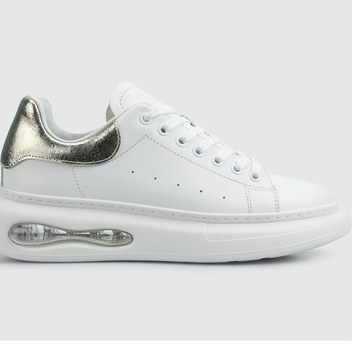 Provoq Beyaz Deri Kadın Sneaker