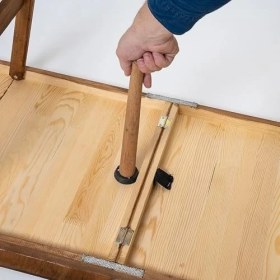 Resim Mena Rise Katlanır Sabit Ayaklı Kamp, Piknik ve Bahçe Masası 70X150 cm - Ceviz Renk 