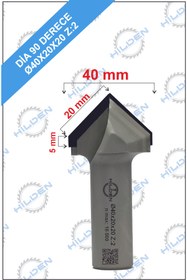Resim shop DİA 90 DERECE FREZE 