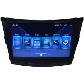 Resim Ssangyon Tivoli 2015-2019 6gb Ram 64gb Hafıza 8 Çekirdek Carplay Kamera Android Multimedya 9" 