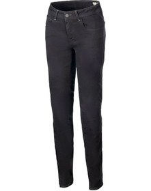 Resim Alpinestars Daisy V3 Denim Korumalı Kadın Motosiklet Pantolonu Antrasit 