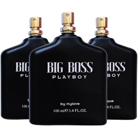Resim BIG BOSS Kalıcı Erkek Parfüm Playboy 3'lü Set 100 ml 