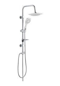 Resim Tema Rain Bianco 5+1 Tepe Duş Seti 53270 