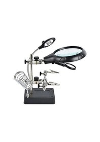 Resim Mg16129-c Led Büyüteçli Havya Standı 