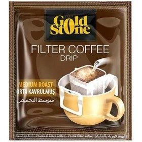 Resim Mena Rise Gold Stone Drip Filtre Kahve Orta Kavrulmuş 16 x 8 gr 