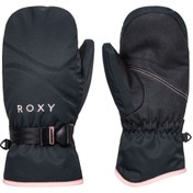 Resim Roxy Kız Çocuk Eldiven Jetty Girl Solid Mitt Siyah 