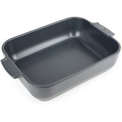 Resim Peugeot Appolia Dikdörtgen Fırın Kabı Siyah 32 cm 