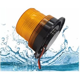 Resim Tepe Lambası Flaş Etkili Çakmaklık Girişli Mıknatıslı 12-24v. 