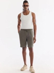 Resim Avva Relaxed Fit Erkek Şort A61Y3703 Haki 