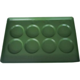 Resim Erginoks Hamburger Ekmek Tavası - 40X60 cm - Yapışmaz Kaplamalı - Kalıp 3 (100 G) - 8 Göz 