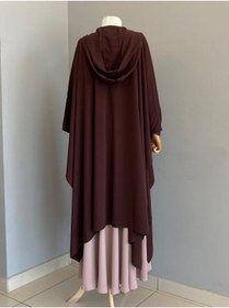Resim Genel Markalar Medine Ipeği Kapüşonlu Panço 