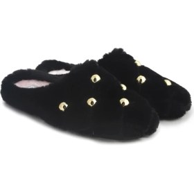 Resim Macarena Kadın Terlik/ Panduf ( Ev ) ANAIS34-MK Macarena Groseto Negro 