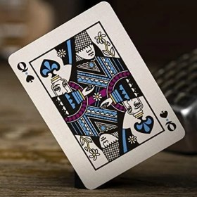 Resim Storemax THEORY11 The Beatles Premium Oyun Kartları – Mavi Deste 