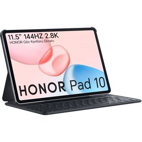 Resim HONOR Pad 10 8GB 256GB Wifi 12'' Gri Tablet + Klavyeli Kılıf 