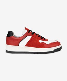 Resim Greyder Erkek Kırmızı Beyaz Hakiki Deri Termo Taban Sneaker Ayakkabı 3K1SA75174 