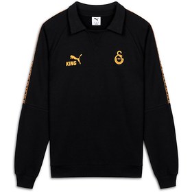 Resim GALATASARAY KING Erkek Polo Yaka SWEATSHIRT 