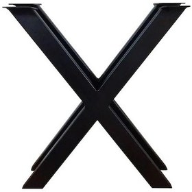 Resim X Ayak Masa Yemek Masası Ayağı Metal Mobilya Ayağı 