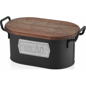 Resim The Mia Siyah Ekmek Saklama Kabı GLV0503 