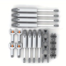 Resim 24 adet/Lot Teknik 15L Lineer Aktüatör Uzun 61927 MOC Yapı Blokları Tuğlalar 61904 61905 92693 Parçalar DIY Yedek Toplu Parça Oyuncaklar 
