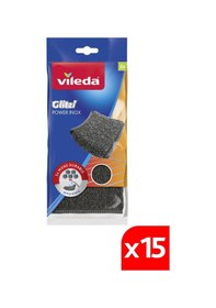Resim Vileda Power Inox Çelik Bulaşık Sünger 15 x 2'li 