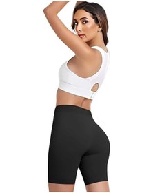 Resim Uniquetrenders Kadın Dikişsiz Doğum Sezeryan Sonrası Toparlayıcı Selülit Önleyici Paçalı Korse 2'li Set Siyah - Ten Rengi 