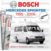Resim Mercedes Sprinter Muz Silecek Takımı 1995-2006 Bosch Aeroeco 