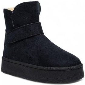 Resim Öztürk Gliese Kadın İçi Kürklü Kar Botu Glıese-kb Siyah 