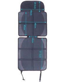 Resim Wholesale00 Araba Çocuk Koltuğu Kaymaz Ped Siyah, Konforlu Design 