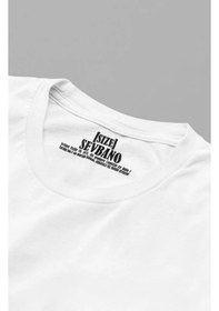 Resim Sevbano Unisex Sonic Baskılı Çizgi Film Çocuk Tişört 1-12 Yaş Beyaz 