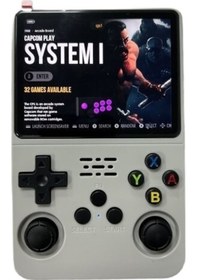 Resim Gubisi R36S 3.5'' Linux Sistemi Retro El Video Oyun Konsolu 