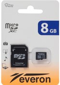 Resim 8GB Micro SD Hafıza Kartı Adaptörlü Everon