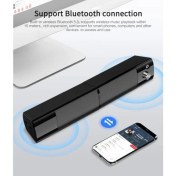 Resim Xinh Surround Stereo Soundbar Subwoofer Bluetooth 5.0 Kablosuz Hoparlör Ayrılabilir Bilgisayar Hoparlörleri Destek Harici Mıc ve Kulaklık (Yurt Dışından) 