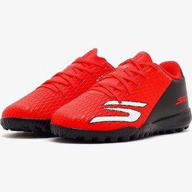 Resim Skechers 252164l-rdbk Skx 2 Jr Youth Tf Çocuk Halı Saha Kramponu Kırmızı 