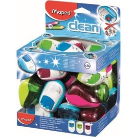 Resim Maped Clean Çiftli Kapaklı Kalemtraş 030211 