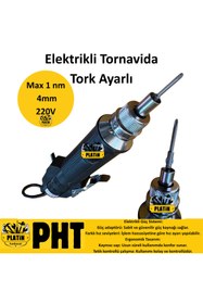 Resim PLATİN HIRDAVAT Elektrikli Tornavida Tork Ayarlı Notbook,pc,telefon,plastik Montaj 220V R4 plt2800044 